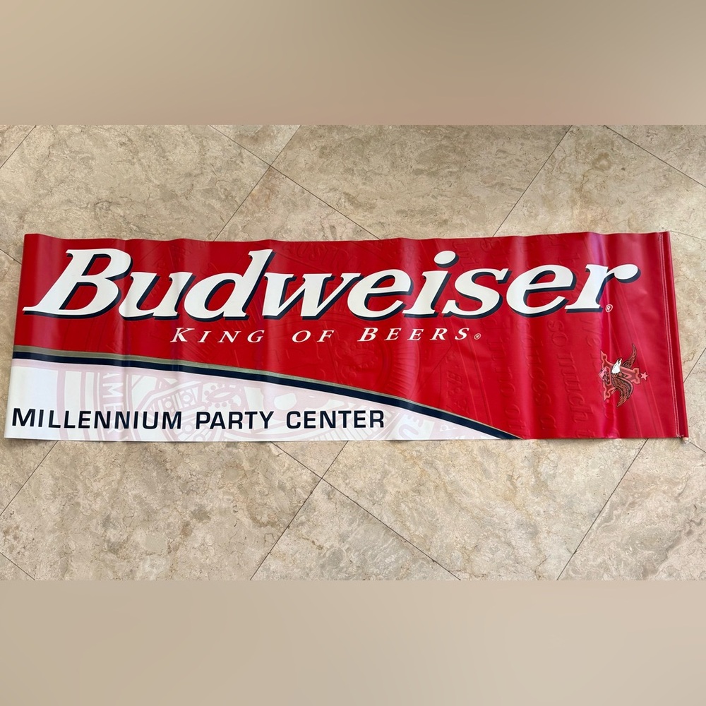 Budweiser Millennial Vinyl Banner